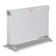 Convector electric Kumtel Luxell C2947, 2500W, Termostat reglabil, sistem de siguranta, silentios, Alb