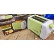 Prajitor de paine HAUSBERG HB-150VR, 750 W, capacitate 2 felii, 7 trepte reglare temperatura, oprire automata, Verde