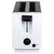 Prajitor de paine HAUSBERG HB-150NG, 750W, 7 setari, 2 felii, oprire automata, picioare anti-alunecare, Negru-Alb