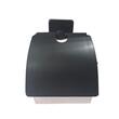  Suport pentru hartie igienica, cu clapeta, negru