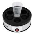 Fierbator Electric pentru Oua , 350 W, Capacitate 7 Oua, Cronometru, Inox + Plastic, Hausberg HB2215