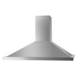 Декоративен аспиратор за вграждане Hausberg HB-1360, Всмукателна мощност 650 m3/h, 1 мотор, 90 см, Неръждаема стомана