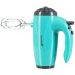 Mixer de mana Hausberg HB-4119BL, 5 viteze, putere 300W, motor de cupru, Bleu