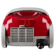 Прахосмукачка с торба Hausberg HB2080RS, 700W, Капацитет 1.5L, Червена/Сива