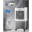 Преносим охладител за въздух HAUSBERG HB-5961AB, 75W, 20L, 3 скорости, механично управление, аксесоари в комплекта