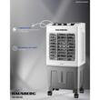 Преносим охладител за въздух HAUSBERG HB-5961AB, 75W, 20L, 3 скорости, механично управление, аксесоари в комплекта