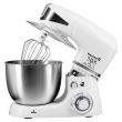 Robot de bucatarie multifunctional All-in-one Hausberg HB-7605AB, 1000 W, mixer/blender/tocat carne, Alb