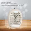 Aeroterma KUMTEL A6331, 2000 W, 3 trepte de temperatura , sistem de oprire de siguranta, Culoare MIX