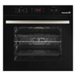 Pachet incorporabil HAUSBERG Cuptor electric HB-8054NG, Clasa A, 71L, 2225W, sticla, termostat, timer, 7 functii, ventilatie, Plita HB-567NG, Gaz, 4 arzatoare, siguranta, fonta, Hota decorativa HB-1385, 650 mc/h, 60 cm, Touch, Filtru aluminiu, Negru