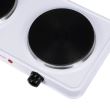Plita electrica Ertone MN200AB, 2000W, 2 arzatoare, Alb