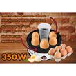Fierbator Electric pentru Oua , 350 W, Capacitate 7 Oua, Cronometru, Inox + Plastic, Hausberg HB2215