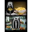 Friteuza cu Aer Fierbinte Airfryer Maestro Digital Hausberg HB-2250, 1500W, 2.6 Litri, Termostat, Temporizator