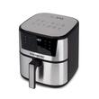 Friteuza Digitala cu aer cald HAUSBERG HB-2363IN, 1650-1900 W, 12 programe, capacitate 7.5L, ventilator racire, temperatura ajustabila, timer 60 minute, Inox
