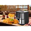 Friteuza Air Fryer Hausberg HB-2365, 1600-1800 W, 5.2 L, Timer, protectie supra-incalzire, maner rece, Display LCD