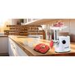Masina de tocat carne Hausberg HB-3415AB,1000 W, 1Kg/min, Alb