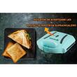 Sandwich-maker Hausberg HB-3535BL, 800 W, bleu, model grill