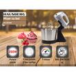 Mixer Cu Bol HAUSBERG HB-3551NG, 7 viteze, putere 250W, BOL DIN INOX DE 2L, Negru