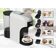 Espressor 4 in 1 Multi-Capsule HAUSBERG HB-3735AB, 1400 W, 20 bari, functie eco, capacitate rezervor 850 ml, Alb-Negru