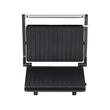 Sandwich maker & grill HAUSBERG HB-539IN, 1100-1300W, Termostat reglabil, Placi acoperite cu granit, Corp din Inox