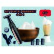 Set Barbierit 3 in 1 Hausberg HB-75AU, putere 5W, voltaj 3.7V, Negru-Auriu