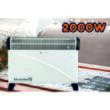 Convector electric Hausberg HB 8201, 2000 W, 3 nivele de putere, termostat reglabil, functie turbo