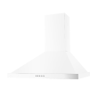Декоративен аспиратор за вграждане Hausberg HB-1260AB, Всмукателна мощност 400 m3/h, 1 мотор, 60 см, Бял