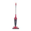 Вертикална прахосмукачка 2 в 1 HAUSBERG HB-2025RS, без торба, сухо засмукване, Hepa филтър, 0.5 L, 600-800W, Червено-бяла