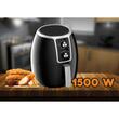 Friteuza Air Fryer Hausberg HB2350, 1500 W, 3.5 L, Timer, protectie supra-incalzire