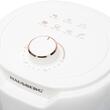 Friteuza cu aer cald HAUSBERG HB-2351, 1000-1200 W, 2.6 litri, temporizator 30 min, oprire automata, indicator luminos, termostat reglabil 80-200 grade C, protectie supraincalzire, picioare antiderapante, Alb