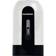 Dispozitiv electric reincarcabil de pompare apa, HAUSBERG HB-2605, din otel inoxidabil si plastic, pentru sticle PET de 10l, buton on/off, baterie incorporata, USB, alb/negru