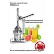 Storcator manual de fructe Hausberg HB3326, Inox