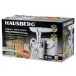Masina tocat Hausberg HB-3445, 3200W, 2Kg/min, Impingator legume, Carcasa aluminiu, Motor cupru