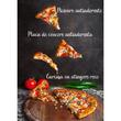 Aparat electric pentru pizza si grill HAUSBERG HB-3565, 1400-1700W, Placa deincalzire cu doua laturi, Termostat, Bachelina