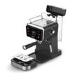 Espressor 2 in 1 HAUSBERG HB-3730IN, Hot & Cold, 20 bari, 1350 W, 1,5 L, Protectie la Supraincalzire si Suprapresiune, ERP, NTC, PID, Timer, Display, Spumare, Cafea macinata si capsule
