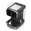 Espressor 2 in 1 HAUSBERG HB-3730IN, Hot & Cold, 20 bari, 1350 W, 1,5 L, Protectie la Supraincalzire si Suprapresiune, ERP, NTC, PID, Timer, Display, Spumare, Cafea macinata si capsule