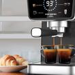 Espressor 2 in 1 HAUSBERG HB-3730IN, Hot & Cold, 20 bari, 1350 W, 1,5 L, Protectie la Supraincalzire si Suprapresiune, ERP, NTC, PID, Timer, Display, Spumare, Cafea macinata si capsule