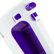 Ръчен миксер HAUSBERG HB-4120MV, 300W, 5 скорости + турбо, включени аксесоари, Лилав