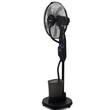 Ventilator umidificator Hausberg HB-5601NG, 75W, 16 inch, 3 viteze, timer 7.5h, rezervor 2.8L, LCD, telecomanda