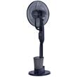 Ventilator umidificator Hausberg HB-5601NG, 75W, 16 inch, 3 viteze, timer 7.5h, rezervor 2.8L, LCD, telecomanda