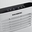 Преносим климатик Hausberg HB-5960AB, 9000 BTU, 1920W, 300 м3/ч, LCD, бял