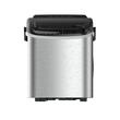 Aparat de preparat gheata HAUSBERG HB-6019IN, capacitate vas apa 1.2 litri, productie cuburi gheata 12-15 kg / 24 ore, capacitate de stocare 0.6 kg, 9 cuburi/6-9 min, argintiu