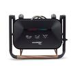 Sandwich-maker Grill HAUSBERG HB-632, 1100-1300 W, Panini, Placi nonaderente, Maner rece, Negru