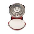 Cuptor special pentru pizza XL HAUSBERG HB-675RS cu suprafata de coacere din piatra, termoregulator pana la 405° C, Rosu