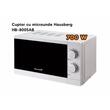 Cuptor cu microunde Hausberg HB-8005AB, 20 l, 700 W-1200W, Mecanic, Alb