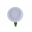Tigaie ceramica Ertone ERT-MN 324 , maner silicon detasabil, dimensiune 24 cm , design ergonomic, eco cooking, Alb/Verde