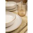 Сервиз за хранене Kutahya Porselen Moderna Matte от 16 части за 4 души в кремав порцелан