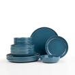 Сервиз за маса Moderna Colore Glossy, 24 части, 6 души, порцелан, петролно зелен гланц, кутахя порцелан
