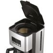 Filtru cafea digital cu functie de programare HAUSBERG HB3755, 1000-1200 W, 1.8 l, Wifi, afisaj LED, sistem de protectie, Inox 
