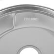 Chiuveta rotunda bucatarie Freddo SN8000, 49x49, anticalcar,  cu preaplin, Inox
