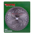 Disc motocoasa circular Tatta TT-1002, dinti vidia, 250x40T, pentru iarba